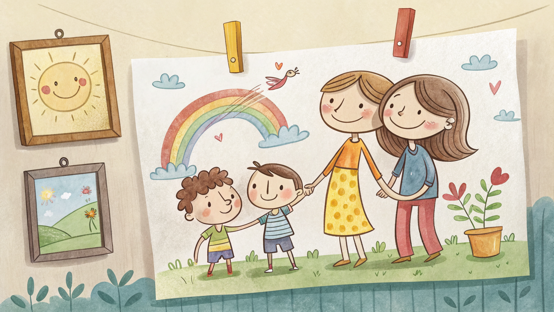 서면 이혼양육권소송 — 가정폭력 속에서 아이를 지켜낸 어머니의 법적 승리 1 서면 가정폭력 양육권 일러스트 - 법무법인 김앤파트너스