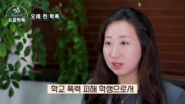 Q. 가해자가 성인이거나 선생님이면요? 관련 영상 장면